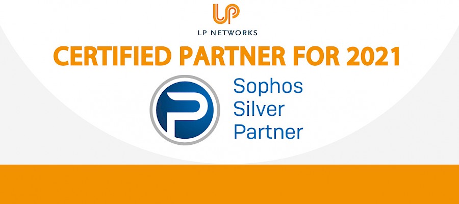 We are a Sophos Silver Partner for 2021