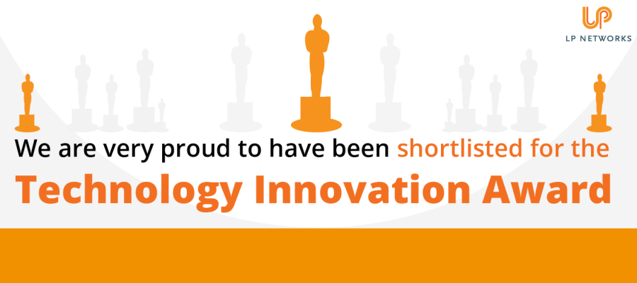 We been shortlisted for the Technology Innovation Award!